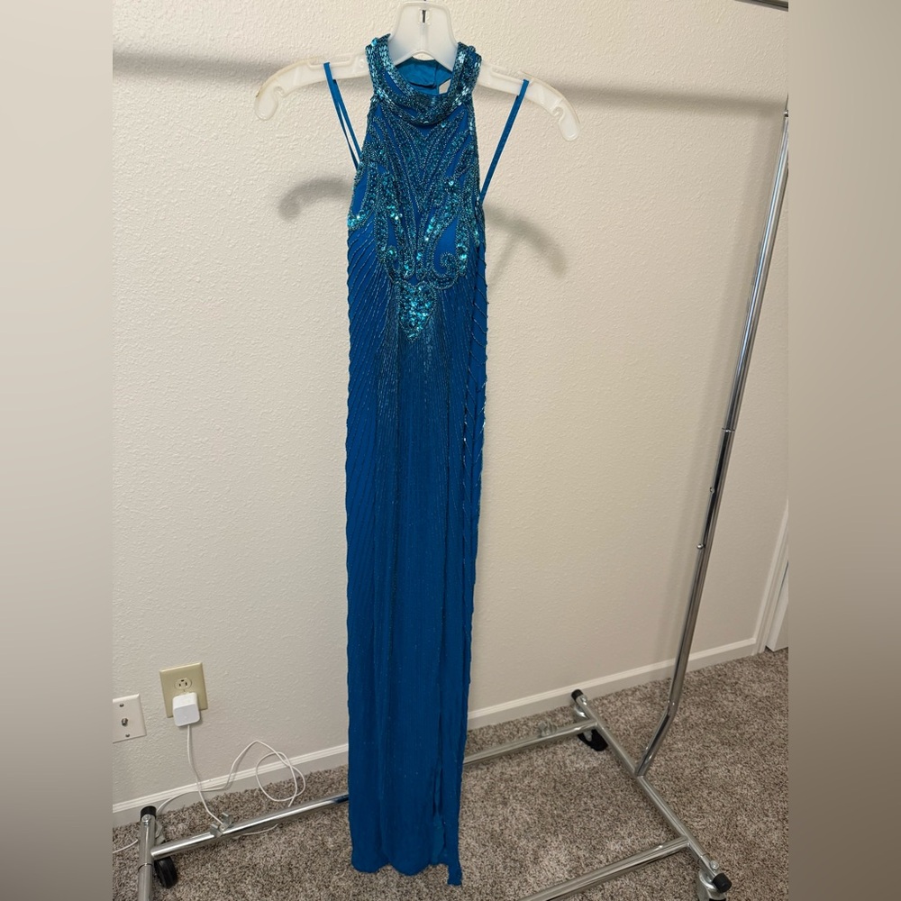 Alyce Designs Paris custom pageant/prom dress